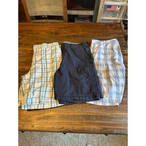 Club Room Dockers Greg Norman Cargo Shorts Bundle Casual Comfort‎ Summer Size 34